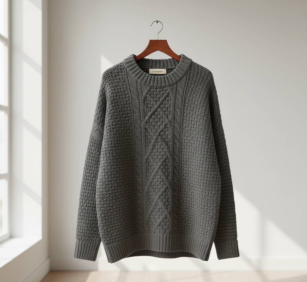 sweater_pic_7 Hooded Fleece Sweater - Image 6